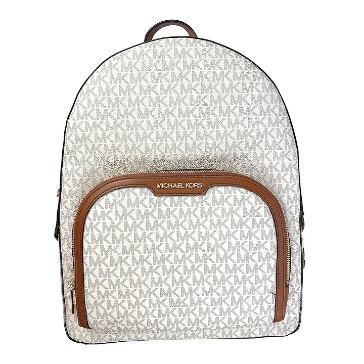 Mua Michael Kors Jaycee Logo Backpack (Vanilla) trên Amazon Mỹ chính hãng  2023 | Fado