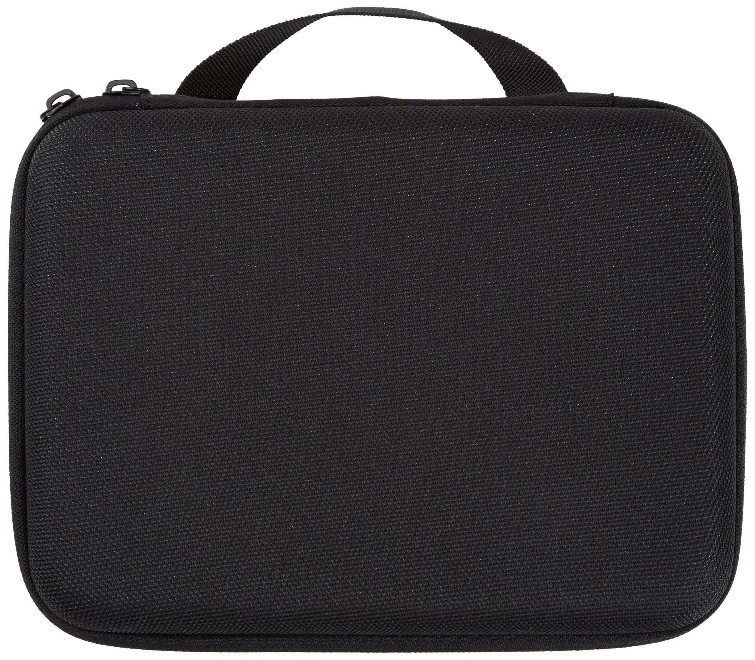 Amazon Basics Small Carrying Case for GoPro And Accessories - 9 x 7 x 2.5 Inches, Black