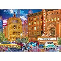 Cra-Z-Art - RoseArt - Kodak Premium - Chicago - 1500 Piece Jigsaw Puzzle
