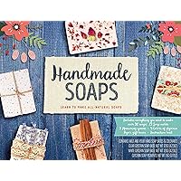 Handmade Soaps Kit: Learn to Make All-Natural Soaps - Includes everything you need to make over 20 soaps: 12 soap molds, 2 measuring spoons, 5 colors of glycerin, paper gift boxes, instruction book