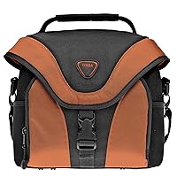 Tenba Mixx Large Camera Shoulder Bag - Black/Orange (638-625)