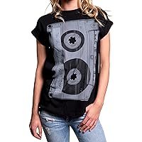 Clothing for Girls - Cool Shirts for Teenagers - Plus Size Top with Cassette