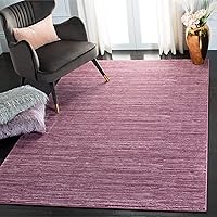 SAFAVIEH Vision Collection Area Rug - 8' x 10', Grape, Modern Ombre Tonal Chic Design, Non-Shedding & Easy Care, Ideal for High Traffic Areas in Living Room, Bedroom (VSN606A)