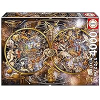 Educa - Constellations - 4000 Piece Jigsaw Puzzle - Puzzle Glue Included - Completed Image Measures 53.54