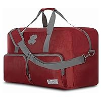 Lucky Travel Duffel Bags 115L, Gym Bag, Travel Bag & Large Duffle Bag for Men, Foldable Overnight Weekender Bags for Women & Men with Adjustable Shoulder Strap