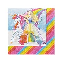 Barbie Party Supplies, Paper Lunch Napkins (50-Count)