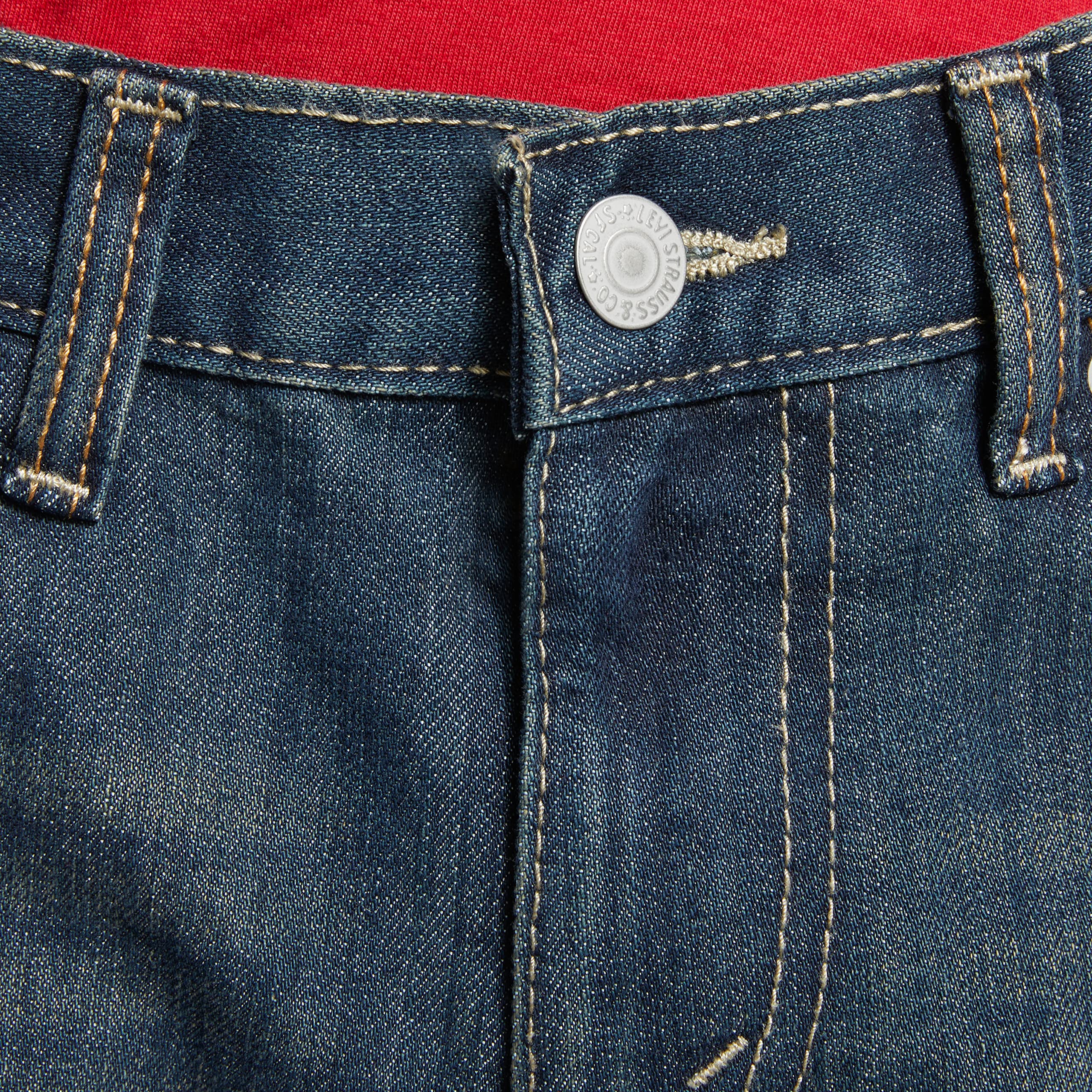 Levi's Boys' 505 Regular Fit Jeans, Cash, 10