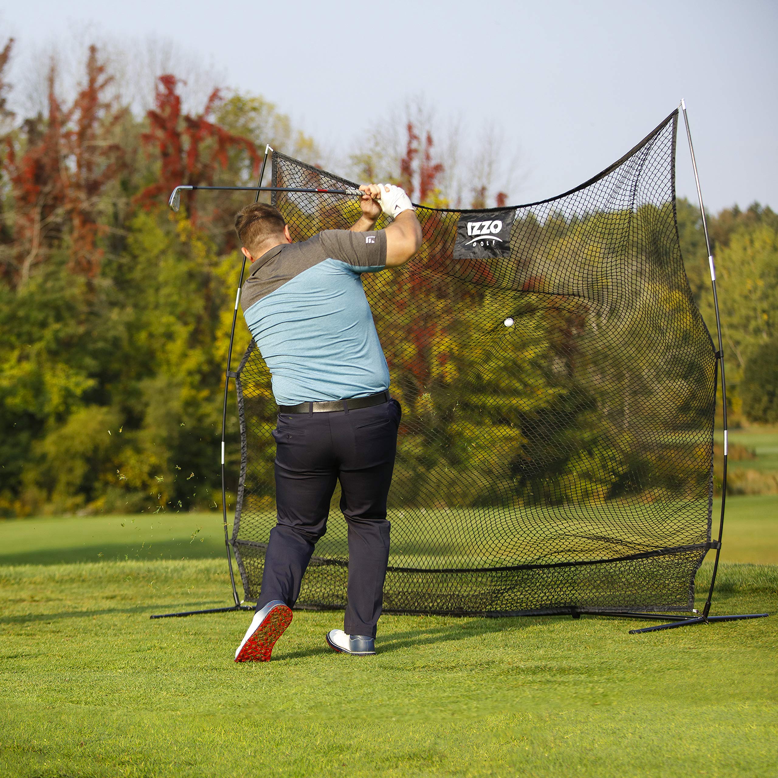 IZZO Golf Titan Golf Hitting Net - Practice Golf Hitting Net for Home or Backyard