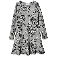 The Children's Place Girls' Floral Ruffle Dress