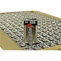 Energizer E522 Max 9V Alkaline battery Exp. 03/18 or later Made in USA - 156 Count (Whole Tray)