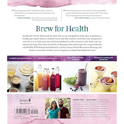 The Big Book of Kombucha: Brewing, Flavoring, and Enjoying the Health Benefits of Fermented Tea