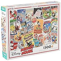 Disney - Mickey Mouse Vintage Collage - 1500 Piece Jigsaw Puzzle