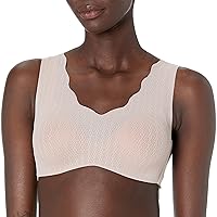 Hanes Women's Wireless Seamless Ultra-Light Full-Coverage T-Shirt Bra with Moisture Wicking
