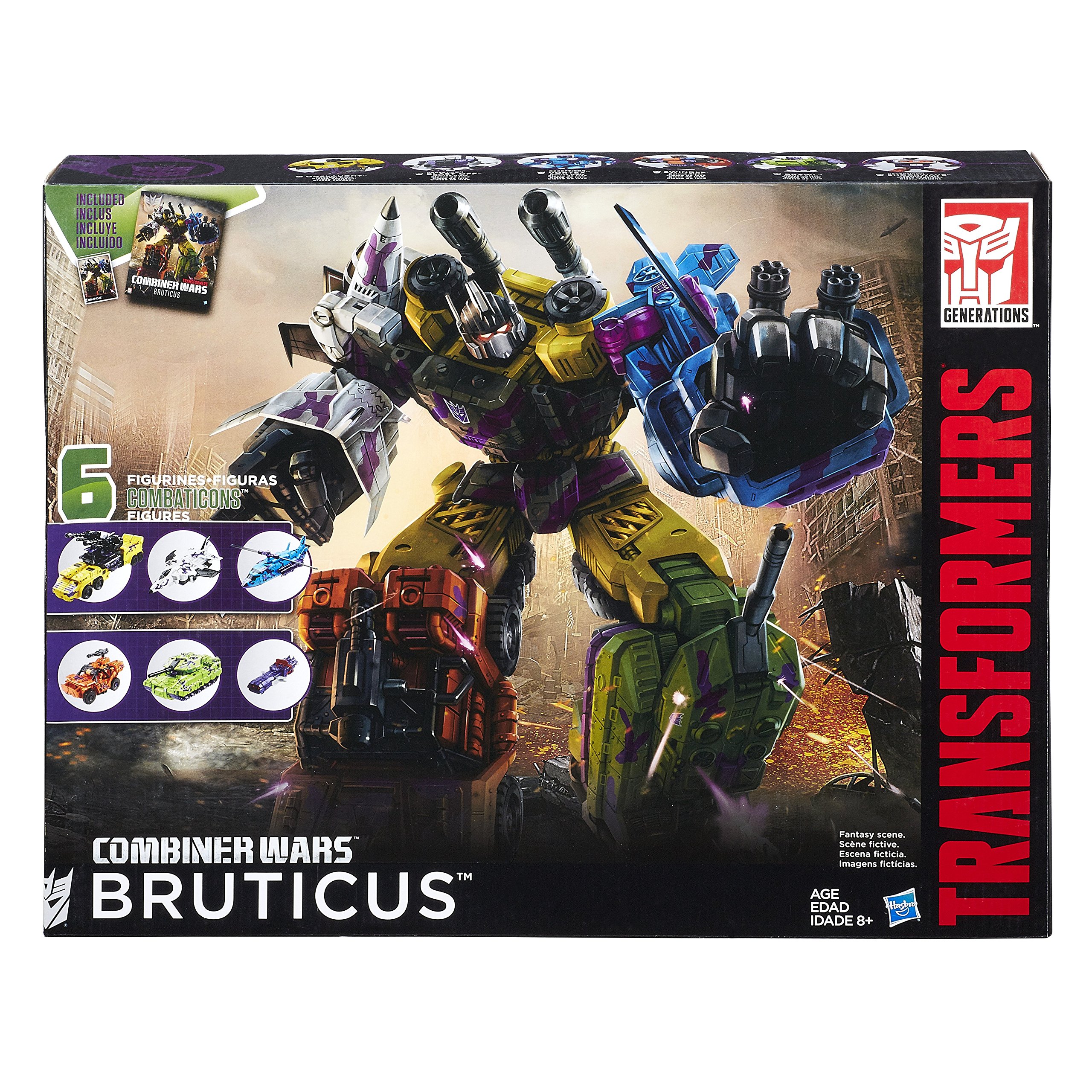 Transformers Generations Combiner Wars Series PK Bruticus Action Figure
