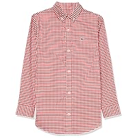 Boys' On-The-go Gingham Button-Down Shirt