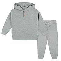 Gerber Baby Boys Toddler Sweater Knit Hooded Top and Pant Set