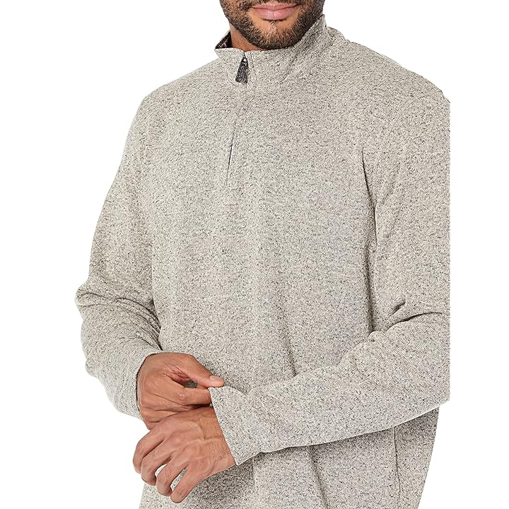 Mua Wrangler Authentics Men's Long Sleeve Fleece Quarter-Zip trên Amazon Mỹ  chính hãng 2023 | Fado