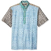Reyn Spooner Men's Original Lahaina Spooner Kloth Classic Fit Pullover Shirt