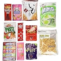 Japanese Classic Candy, Cookies and Snack Japanese Cookies (20 Packs)