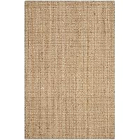 SAFAVIEH Natural Fiber Collection Accent Rug Rectangle - 2' x 3', Natural, Handmade Farmhouse Jute, Ideal for High Traffic Areas in Entryway, Living Room, Bedroom (NF747A)