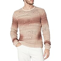 John Varvatos Men's Leone Long Sleeve Crew Neck Sweater