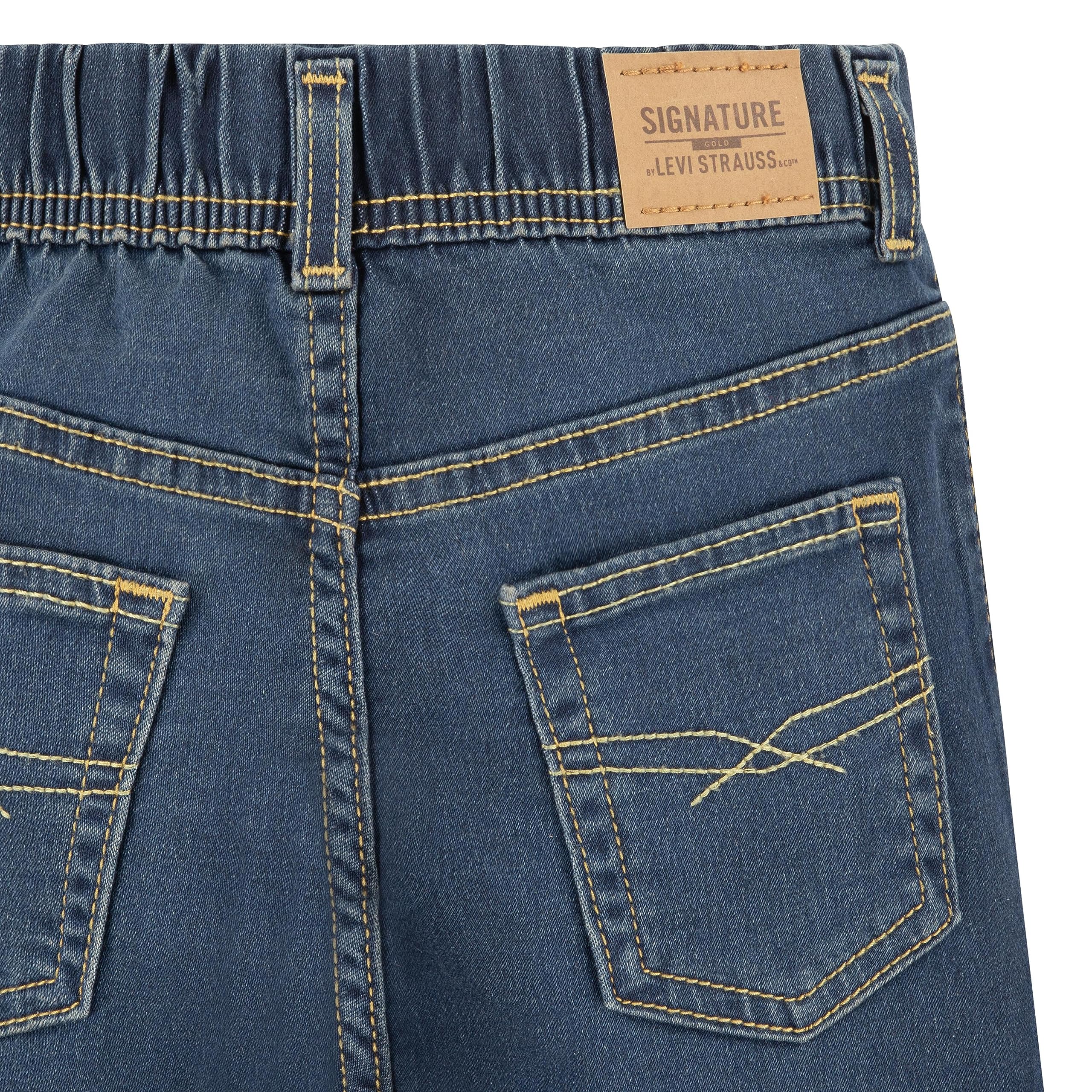 Signature by Levi Strauss & Co. Gold Label Boys' Pull on Jeans