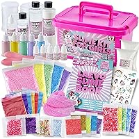 Unicorn Slime Kit for Girls - DIY Supplies Makes Butter Slime, Cloud Slime, Clear Slime & More Sets - Toys for 5+ Years Old