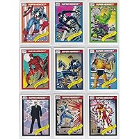 1990 Marvel Universe Series I Trading Card Set of 162 Cards NM/M, Spider-Man, X-Men
