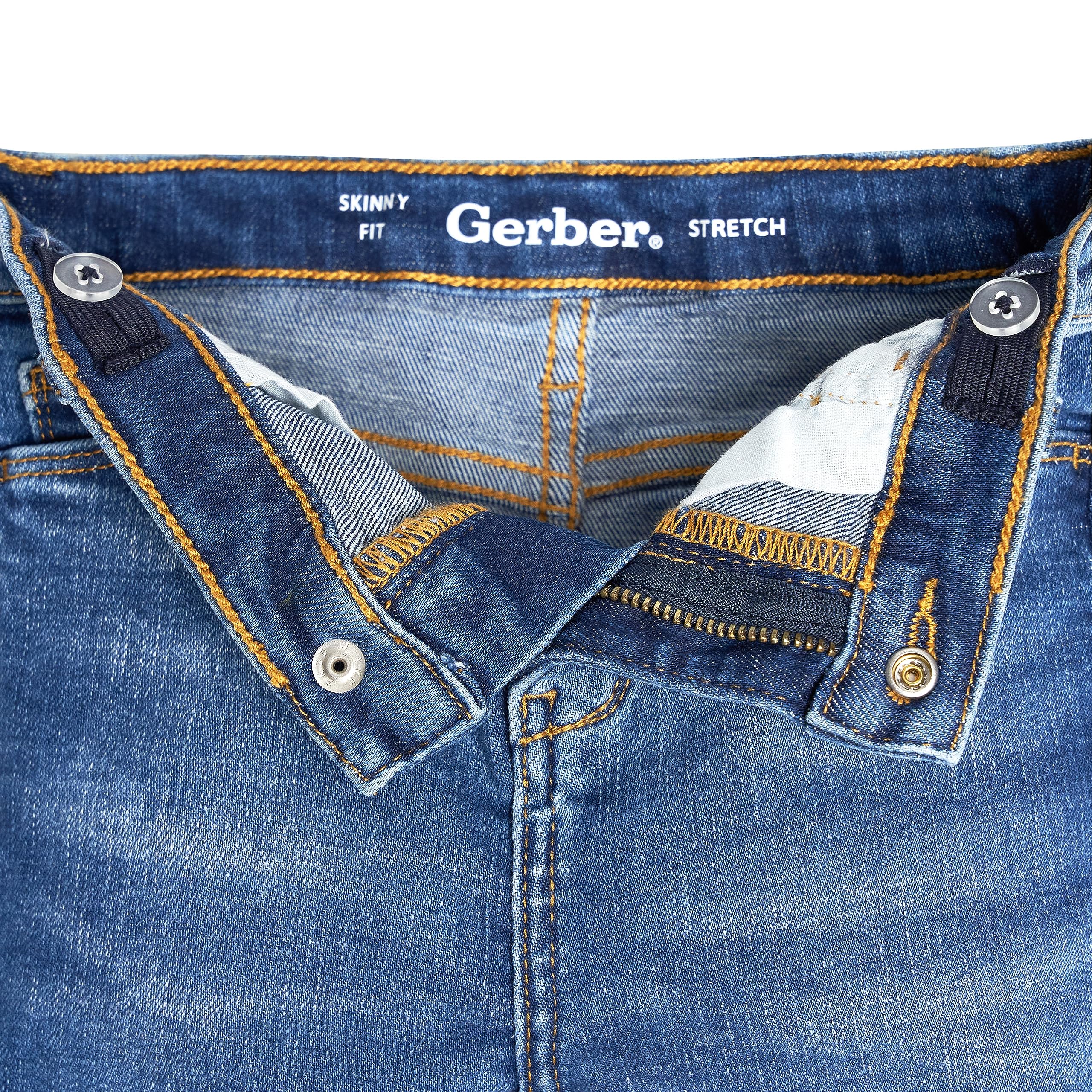 Gerber Baby Toddler Stretch Denim Skinny Jeans