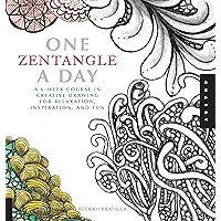 One Zentangle A Day: A 6-Week Course in Creative Drawing for Relaxation, Inspiration, and Fun (One A Day) One Zentangle A Day: A 6-Week Course in Creative Drawing for Relaxation, Inspiration, and Fun (One A Day) Paperback Kindle Spiral-bound