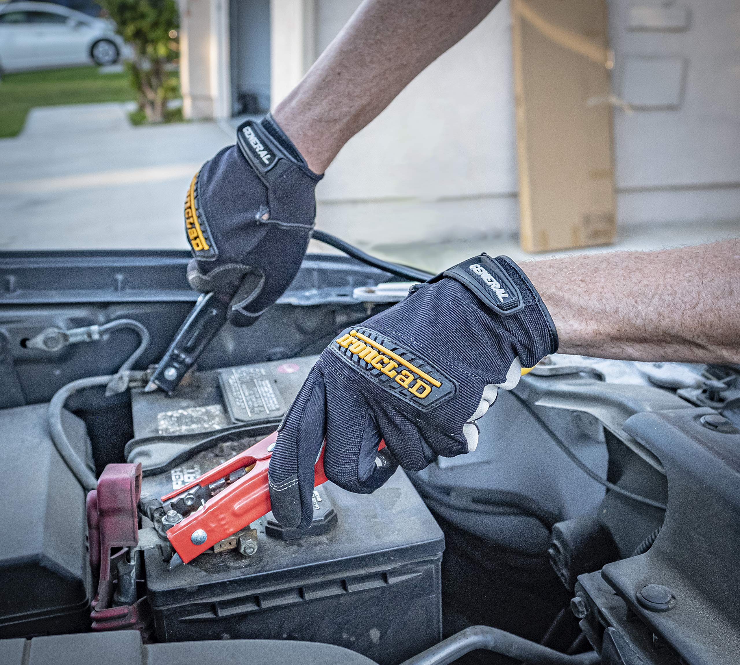 Ironclad General Utility Work Gloves GUG, All-Purpose, Performance Fit, Durable, Machine Washable
