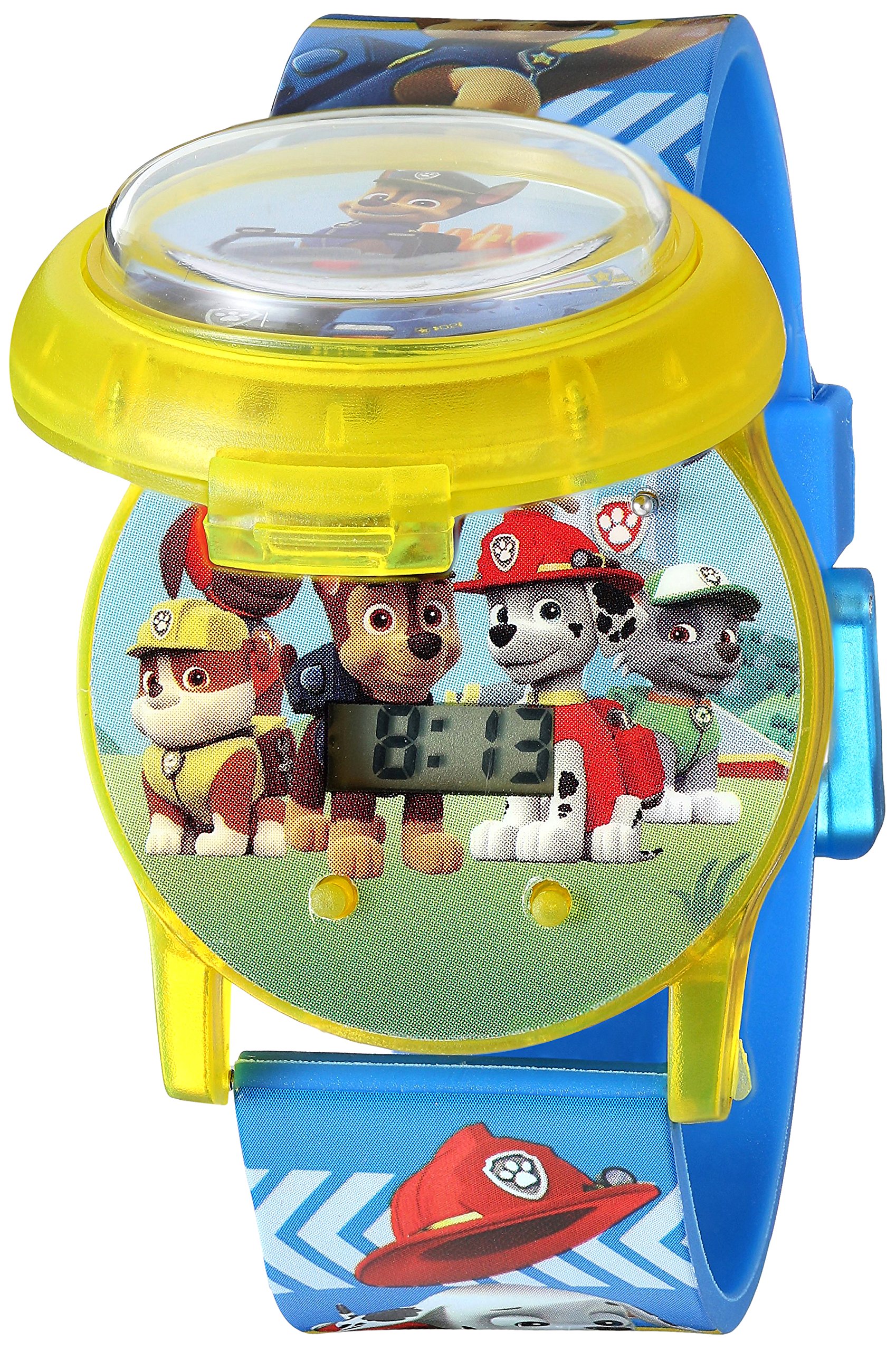 Accutime Kids Paw Patrol Digital LCD Quartz Wrist Watch, Cool Inexpensive Gift & Party Favor for Toddlers, Boys, Girls, Adults All Ages