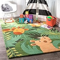 nuLOOM Hand Tufted King of the Jungle Runner Rug, 2' 6