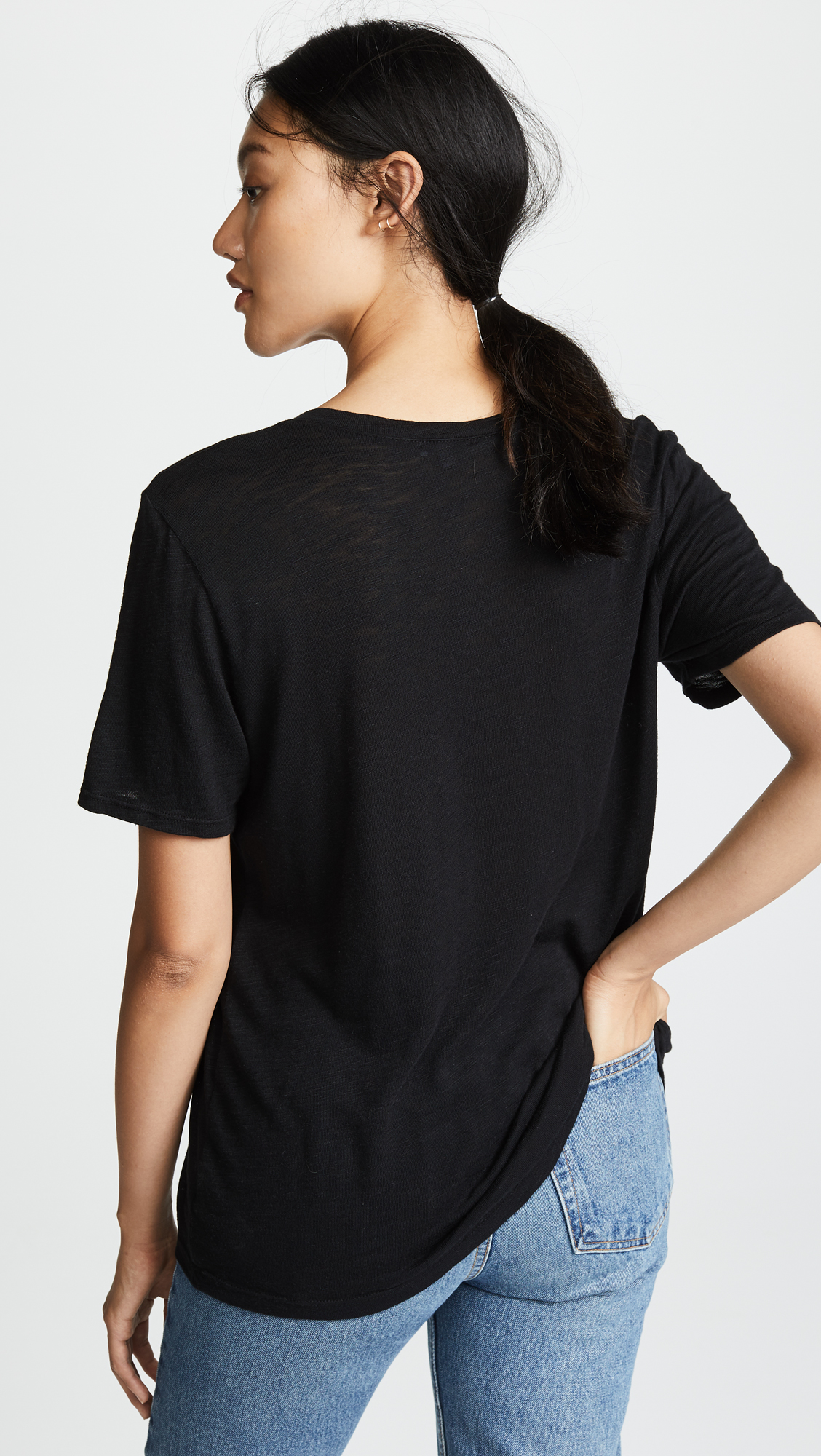 Splendid Women's Short-Sleeve V-Neck Tee T-Shirt