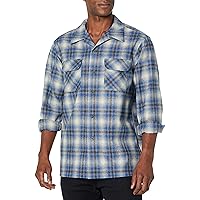 Pendleton Men's Long Sleeve Classic Fit Wool Board Shirt