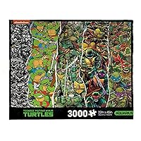 AQUARIUS TMNT Timeline 3000pc Puzzle (3000 Piece Jigsaw Puzzle) - Glare Free - Precision Fit - Officially Licensed Teenage Mutant Ninja Turtles Merchandise & Collectibles - 42x35 Inches