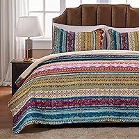 Greenland Home Southwest Quilt Set, King/California King (3 Piece), Multicolor/Assorted