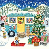 Happy Camper - Christmas Camper - 300 Piece Jigsaw Puzzle