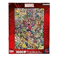 AQUARIUS Marvel Spider-Man Villains Puzzle (3000 Piece Jigsaw Puzzle) - Officially Licensed Marvel Comics Merchandise & Collectibles - Glare Free - Precision Fit - 32x45 Inches