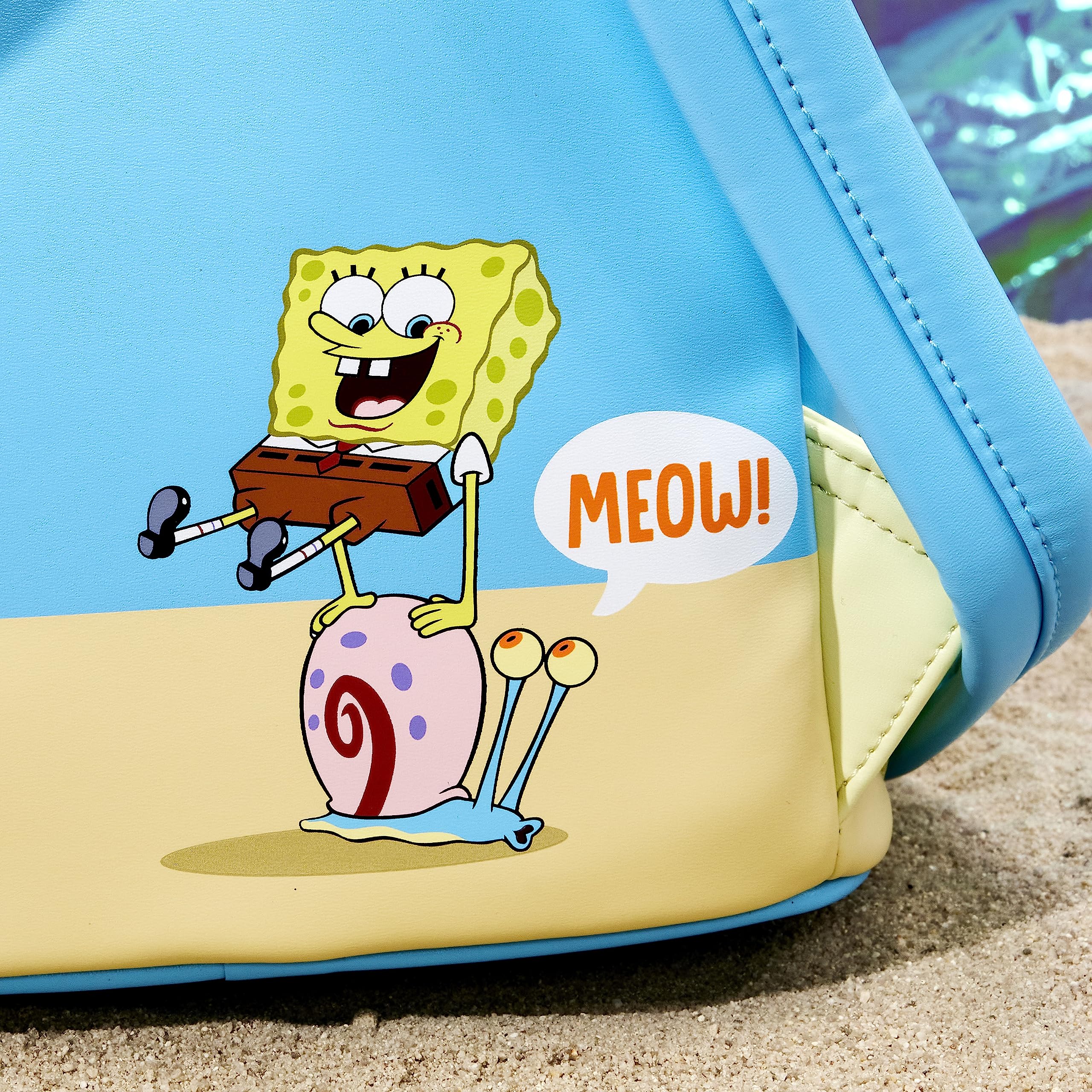 Loungefly Spongebob: Gary Cosplay Mini-Backpack, Amazon Exclusive