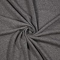 FabricLA Cotton Spandex Jersey Fabric - 10 oz, 4-Way Stretch, 60
