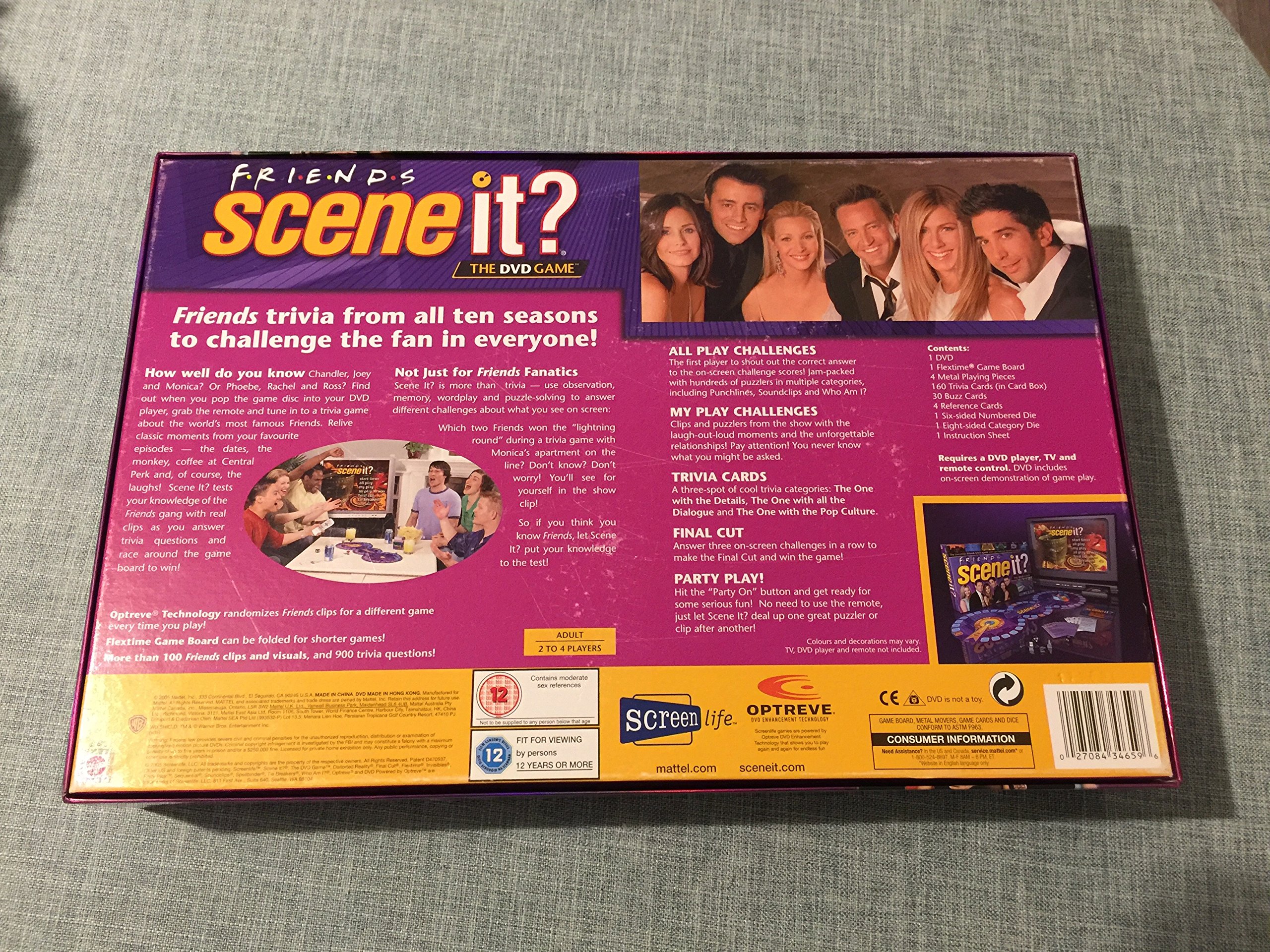 Scene It? Friends Edition DVD Game