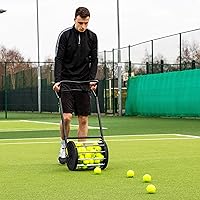 Vermont Tennis Ball Pick Up Equipment - Mower, Pick Up Tube, Ball Hopper & Carts - Effortless Tennis Ball Collection for Ultimate Court Maintenance