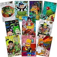 Fantasy Night 100 Pack JS-UP Bags, Size 5.9 x 4 inches