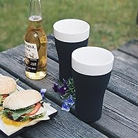 White Line Naturally Cooling Tumbler Set of 2 #