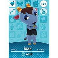 Nintendo Animal Crossing Happy Home Designer Amiibo Card Kidd 134/200 USA Version