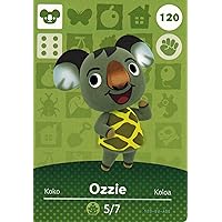 Nintendo Animal Crossing Happy Home Designer Amiibo Card Ozzie 120/200 USA Version