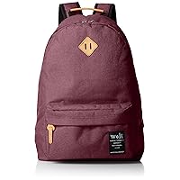 Walt 180061E WN Backpack, A4-Compatible, Daypack, Wine