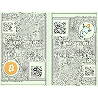 Crypto Paper Wallet Single (Basic) (Line Art)