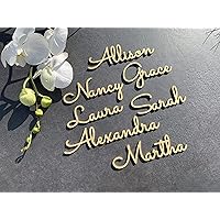 Wedding place cards Custom Place Name cards Personalized Dinner Place Card Wooden Escort Card Event or Party Decoration